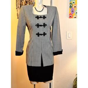 Vintage Houndstooth Dress from Positive Attitude